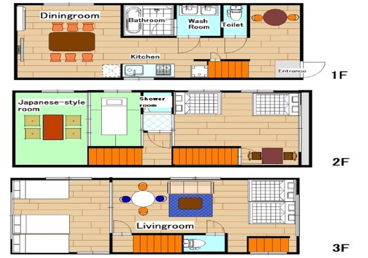Mon Kishinosato-Tamade Ekimae -Vacation Rental- أوساكا المظهر الخارجي الصورة